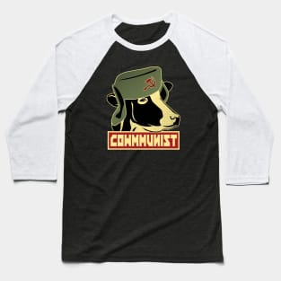 Cowmmunist Baseball T-Shirt